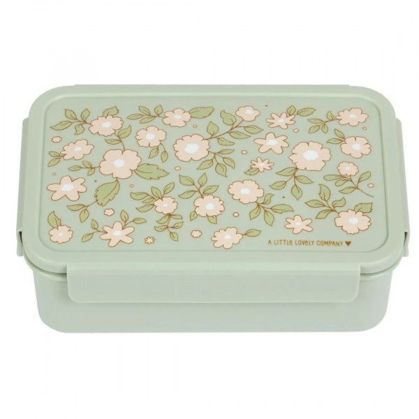 A little lovely company Δοχείο φαγητού Bento Lunch box: Blossoms-sage BBBLSA69