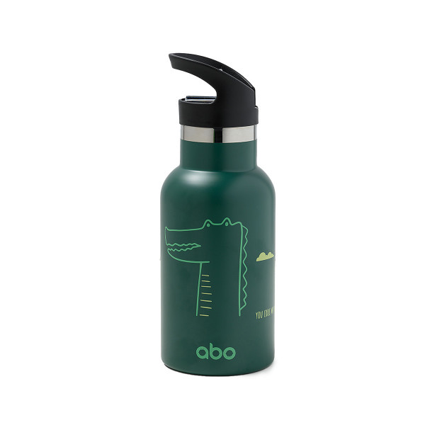 Abo Παγούρι θερμός 350 ml με έξτρα πώμα abottle  YOU CROC MY WORLD 313204