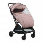 Bebe stars Καρότσι City Plus Automatic Powder Pink 194-185