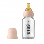 Bibs Μπιμπερό Γυάλινο 0m+ Latex 110ml  Blush 5013244