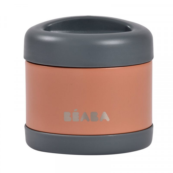 Béaba Θερμός Φαγητού 500ml Mineral grey/Terracotta BR78716