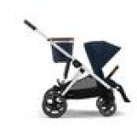 Cybex Καρότσι Gazelle S With Silver Frame Ocean Blue 522002707