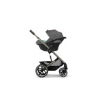 Cybex Balios S Lux Set L Καρότσι, Πορτ Μπεμπέ, Κάθισμα Αυτοκινήτου Cloud G, Αντάπτορες και Rain Cover Lava Grey 70000495