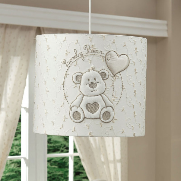 Funna Baby Φωτιστικό Οροφής Lovely Bear Cream 4226