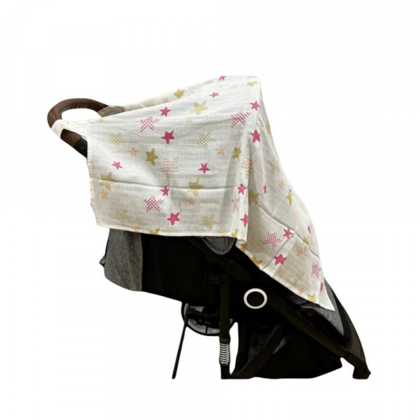 Just Baby "Sunshade" Σκίαστρο καροτσιού Pink JB.190.PINKSTARS