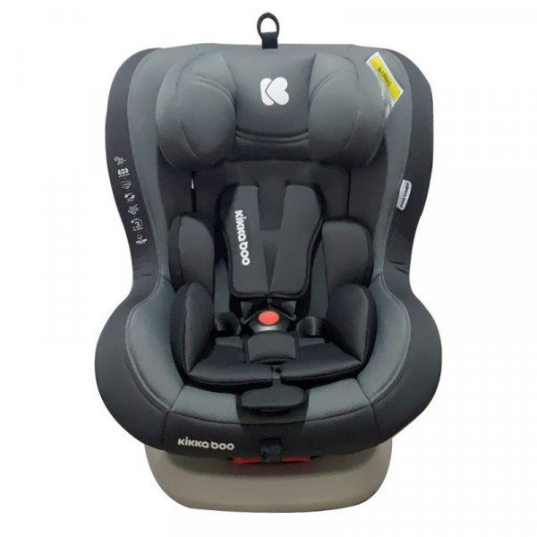 Kikka Boo Κάθισμα Αυτοκινήτου Twister (0-25kg) Grey Isofix 2020 31002060035