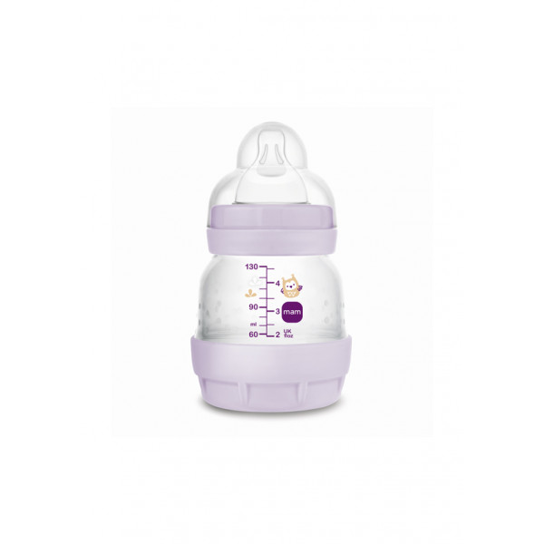 MAM Μπιμπερό Easy Start™ Anti-Colic 130ml Μωβ 353SGc