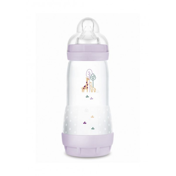 MAM Μπιμπερό Easy Start™ Anti-Colic 320ml Μωβ 356SGc