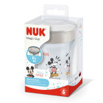 NUK Disney Magic Cup 230ml με Χείλος και Καπάκι 8m+ Mickey Mouse grey 255.425grey