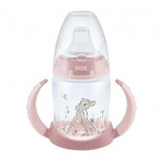 Nuk Εκπαιδευτικό Μπιμπερό με Λαβές Classics First Choice 6m-18m Bambi 150ml 743.313