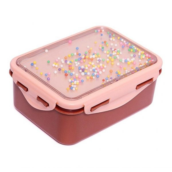 Petit Monkey – Lunch Box desert rose & soft coral PTM-LB32