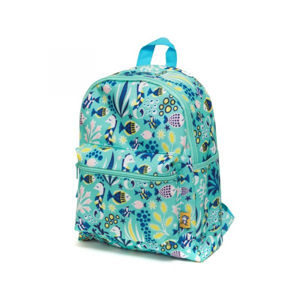 Petit Monkey – Backpack Under the Sea Green PTM-BP1