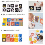 Taf Toys Παιχνίδι Δραστηριοτήτων My 1st Tummy-Time Cards T-12835