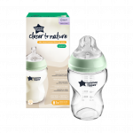 Tommee Tippee Γυάλινο Μπιμπερό Closer to nature μικρής ροής 250ml 0m+ 42243890