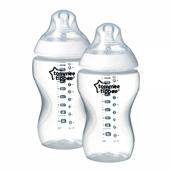 Tommee Tippee Μπιμπερό Closer to nature μέτριας ροής 340ml (2τμχ) 3m+ 42262085