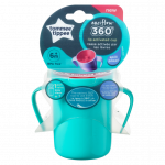 Tommee Tippee Εκπαιδευτικό κύπελο 360° με λαβές 200ml  6m+ 44720611