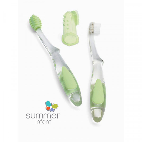 Summer Infant Σετ με 3 Οδοντόβουρτσες SIM04946