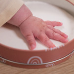 Petit Artichaut Baby Box Round Rainbow Terracotta PA1305