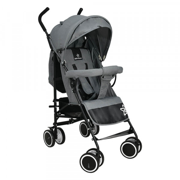 Bebe Stars Καρότσι BUGGY LIGHT GREY 170-186