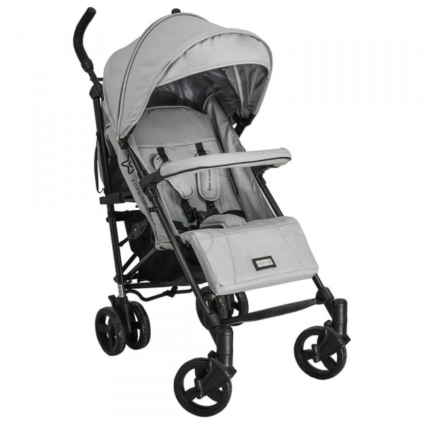 Bebe Stars Καρότσι BUGGY ADAM ICE GREY 186-188