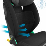 Maxi Cosi Παιδικό Κάθισμα Αυτοκινήτου Rodi Fix Pro I-Size Authentic Black BR76479