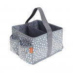 Dreambaby Τσαντάκι-Καλάθι Καλλυντικών Μωρού Stars Grey BR77340