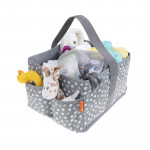 Dreambaby Τσαντάκι-Καλάθι Καλλυντικών Μωρού Stars Grey BR77340