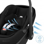 Maxi Cosi Παιδικό Kάθισμα Αυτοκινήτου Pebble 360 Pro2 Essential Black BR78161