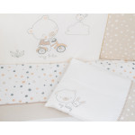 Kikka Boo Σετ Κούνιας 6 τεμαχίων 70x140 My Teddy 41101060095