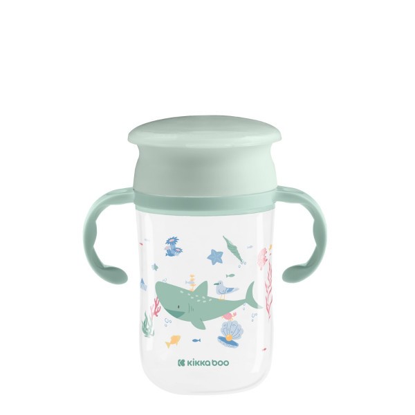 Kikka Boo Εκπαιδευτικό Κύπελλο 360° 300ml Deep Sea Mint 31302030069