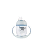 Kikka Boo PP Κύπελλο Με Στόμιο Σιλικόνης 200ml Happy Face Blue 31302030072