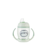 Kikka Boo PP Κύπελλο Με Στόμιο Σιλικόνης  200ml Happy Face Mint 31302030071