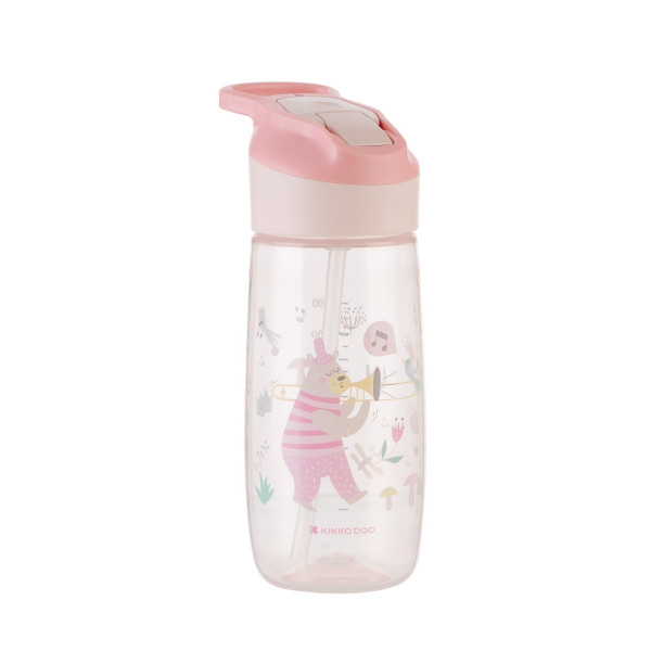 Kikka Boo Κύπελλο Με Στόμιο Σιλικόνης 450ml Music Fest Pink 31302030066