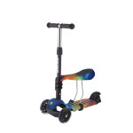 Kikka Boo Scooter 3 in 1 Ride & Skate Rainbow - 31006010092