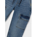 Mayoral Παντελονι denim jogger cargo τζιν 14-07534-058 7534