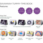 Taf Toys Εκπαιδευτικό Βιβλιαράκι Savannah Tummy-time T-12705