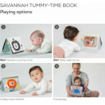 Taf Toys Εκπαιδευτικό Βιβλιαράκι Savannah Tummy-time T-12705