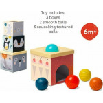 Taf Toys Παιχνίδι στοίβαξης North Pole Ball Drop Stacker T-12735