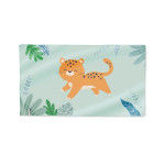 Saro Πετσέτα Παραλίας Microfiber Jungle  90x160εκ. 64304