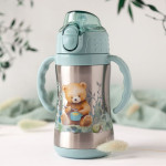 Kiokids Παγούρι Θερμός με Λαβές Little Bear 280ML 6+Μ 3807