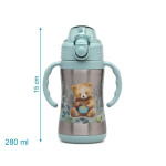 Kiokids Παγούρι Θερμός με Λαβές Little Bear 280ML 6+Μ 3807