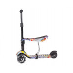 Kikka Boo Scooter 3 in 1 Ride & Skate Rainbow - 31006010092